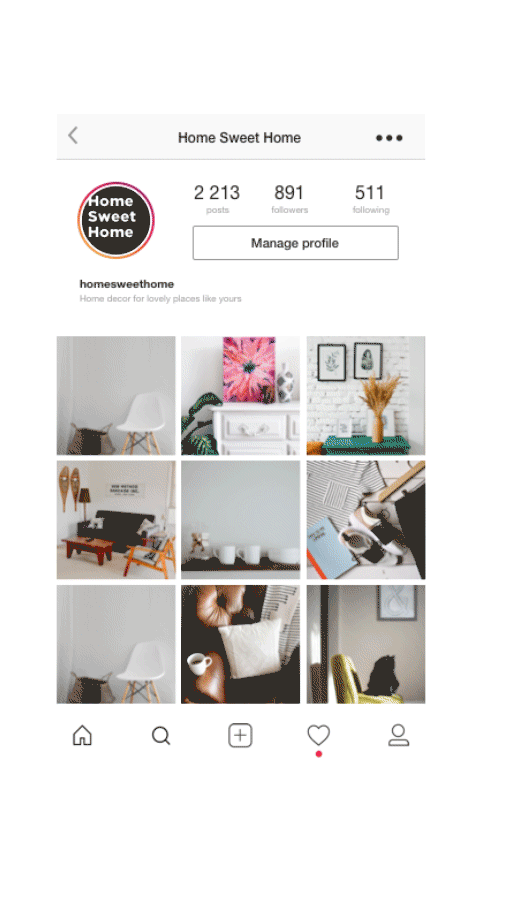 Instagram store with iMerchant Direct